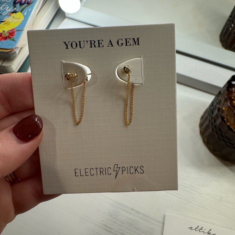 Electric Picks earrings